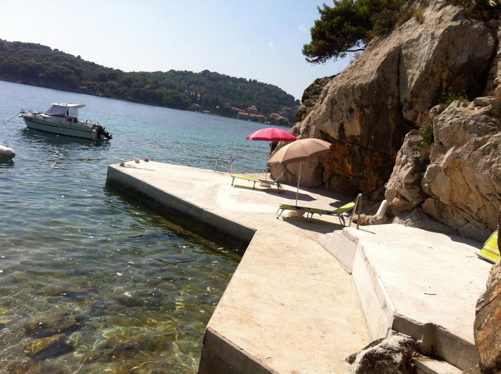 Beach House On The Cliff Zaton  Ruang foto